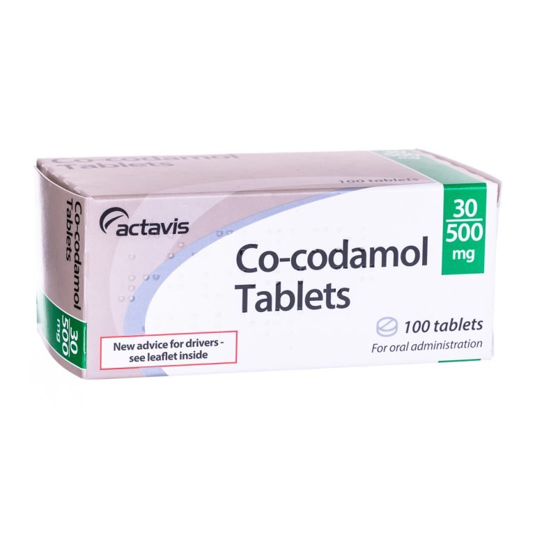 Buy Co-codamol 30/500mg UK | Genuine Codeine + Paracetamol Tablets with Next-Day Delivery