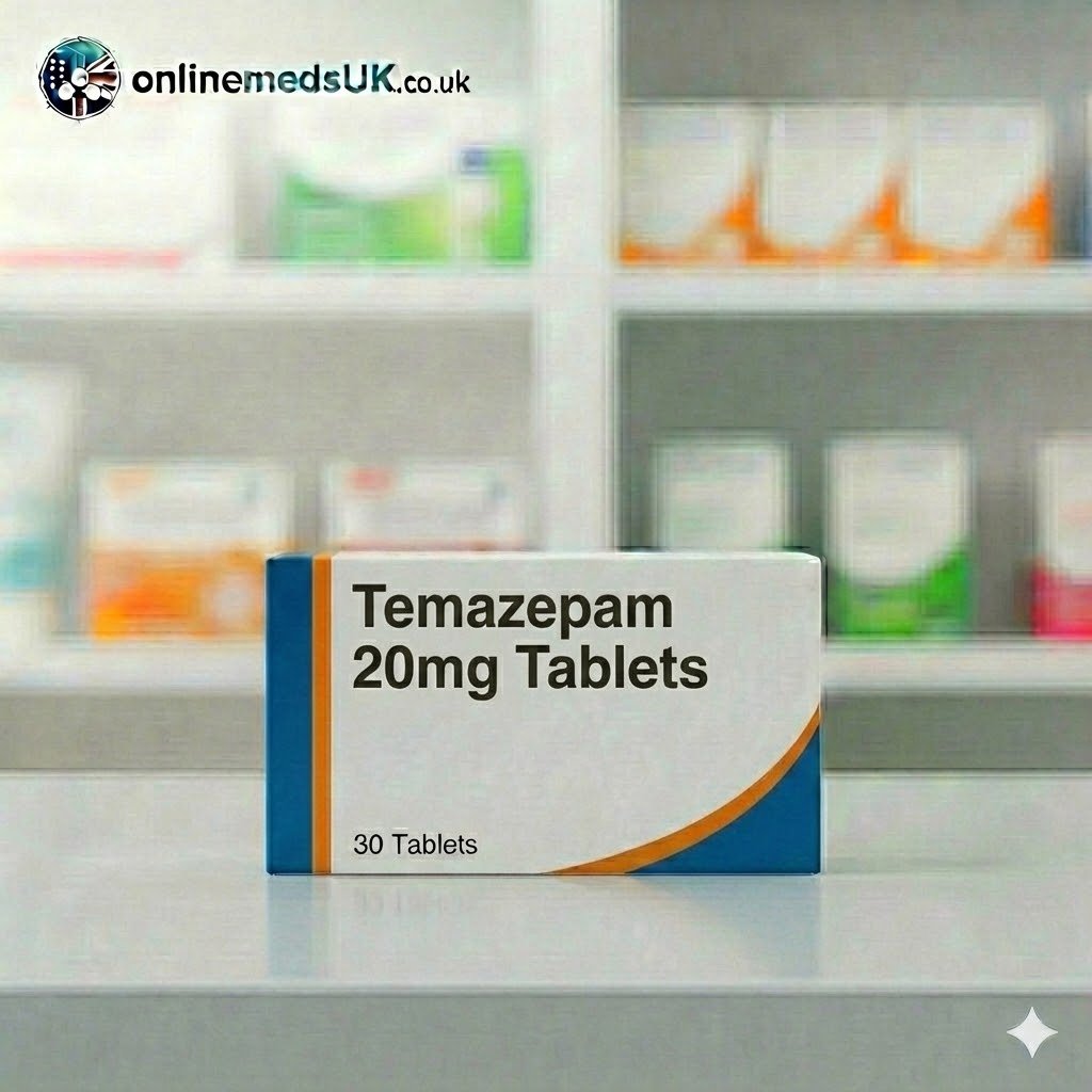 Temazepam 20mg UK sleeping pills prescription